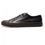 $375 Hugo Boss Italy SELECTION Black Sneakers 7 40 Mens Shoes 7.5 40.5 Oxford