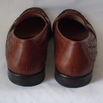 Cole Haan Men’s Brown Woven Leather Loafers Size 10 M