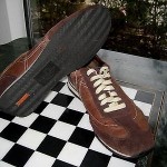 Mens COLE HAAN Nike Air Brown Leather & Suede Sneakers Driving Shoes cortez 12
