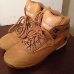 Timberland Mens Boots Euro Hiker Size 10 (Brown/Wheat)