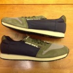 Diesel Men’s Blue/Green Shoes, “The Great Era Slocker Sneakers”, Size 10, New!