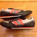 Diesel Men’s Shoes, Black/Orange Long Term Gunner Sneaker, Size 10, New in Box!