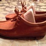 Clarks Wallabees Cola Suede Mens 9