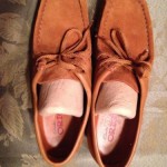 Clarks Wallabees Cola Suede Mens 9
