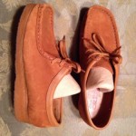 Clarks Wallabees Cola Suede Mens 9