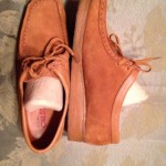 Clarks Wallabees Cola Suede Mens 9