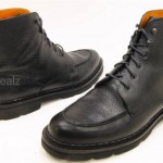 Cole Haan Country Water Proof Black Pebble Leather Boots/shoes Men’s 10.5 M