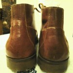 1 PAIR “COLE HAAN” MENS LEATHER BOOTS 4 CASUAL WEAR (SIZE 10D)–SUPERB OFFERING!