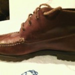 1 PAIR “COLE HAAN” MENS LEATHER BOOTS 4 CASUAL WEAR (SIZE 10D)–SUPERB OFFERING!