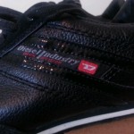 Diesel Run-Away Shoes Black Leather and Suede Size 10