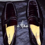 Cole Haan Brown Alligator Print Loafers Size 10.5 NWD “Great Condition”