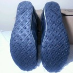 Diesel Run-Away Shoes Black Leather and Suede Size 10