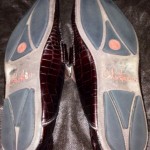 Cole Haan Brown Alligator Print Loafers Size 10.5 NWD “Great Condition”