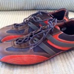 Men’s Hugo Boss Casual Fashion Sneaker Size 46 US 12.5, 13 Brown Orange