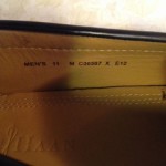 Mens shoes COLE HAAN Nike AIR black leather slip on tassel loafers sz 11 M