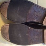 Mens shoes COLE HAAN Nike AIR black leather slip on tassel loafers sz 11 M