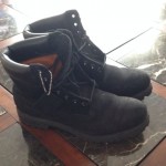 TIMBERLAND 6 INCH PREMIUM BLACK BOOTS! SZ 10.5 wheat Yeezy Jordan Lebron