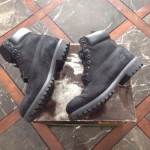 TIMBERLAND 6 INCH PREMIUM BLACK BOOTS! SZ 10.5 wheat Yeezy Jordan Lebron