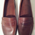 New Men’s Cole Haan Bowman Brown Saddle Tan Penny Loafer,  8 1/2 Med