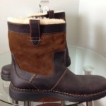 Clarks Fur Lined Brown Boots