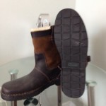Clarks Fur Lined Brown Boots