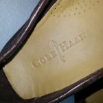 COLE HAAN DRIVERS DRIVING SHOES MOCCASINS MENS 9.0 BROWN PEBBLED LEATHER