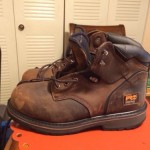 NEW Timberland Pro 33034 6 Inch Steel Toe Pit Boss Boot Brown Size 10.5 M