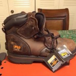 NEW Timberland Pro 33034 6 Inch Steel Toe Pit Boss Boot Brown Size 10.5 M