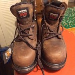 NEW Timberland Pro 33034 6 Inch Steel Toe Pit Boss Boot Brown Size 10.5 M