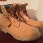 Nice Timberland Mens Work Boots 9 M Wheat Nubuck 6″