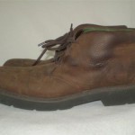 Mens Clarks Lace Up Chukka Boots Ankle Boots Brown Leather Size 10.5 M