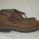 Mens Clarks Lace Up Chukka Boots Ankle Boots Brown Leather Size 10.5 M
