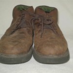 Mens Clarks Lace Up Chukka Boots Ankle Boots Brown Leather Size 10.5 M