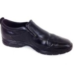 COLE HAAN Shoes LEATHER Black NIKE AIR Slip On DRIVING Casual LOAFERS Mens 8 W 
