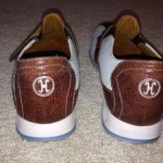 Cole Haan Air Men’s Shoes Size 9 Suede Loafer Cream & Brown Leather Slip On EUC
