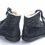 Cole Haan Rhone Quilted C09688 Air 8.5 black leather Snow Waterproof boot shoe
