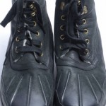 Cole Haan Rhone Quilted C09688 Air 8.5 black leather Snow Waterproof boot shoe