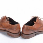Cole Haan Madison C10146 Air 8 british tan brown leather Oxford Wingtip shoe