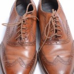Cole Haan Madison C10146 Air 8 british tan brown leather Oxford Wingtip shoe