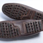 Cole Haan Grant C08896 Air 9.5 Tmoro brown leather Driver Moc Toe Loafer shoe