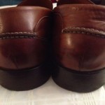 COLE HAAN DOUGLAS TAN SADDLE LEATHER PENNY DRIVING LOAFER SHOES MENS 16M EUC