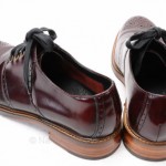 Cole Haan C09788 10.5 burgundy red leather Oxford Brogue Round Toe Laced shoe