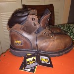 NEW 33034 Timberland PRO Men’s Safety Boots Brown 8.5 M
