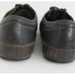 COLE HAAN Mens Black Brown Leather Canvas Sneakers Lace Up Comfort Shoes Sz 10.5