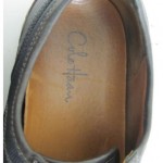 COLE HAAN Mens Black Brown Leather Canvas Sneakers Lace Up Comfort Shoes Sz 10.5
