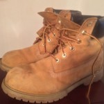 Nice Timberland Mens Work Boots 9 M Wheat Nubuck 6″