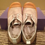 Diesel Men’s Tan Canvas Rubber Duck Style Oxford “Drac” Size 8.5