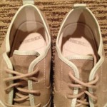 Diesel Men’s Tan Canvas Rubber Duck Style Oxford “Drac” Size 8.5