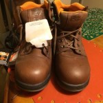 New Timberland Pro Men’s Brown 26063 Titan Safety Toe Eh Work Boots Sz 9.5