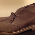 Mens Clarks Bushacre 2 Chukka Brown Desert Boots Size 11.5 Free Priority Ship